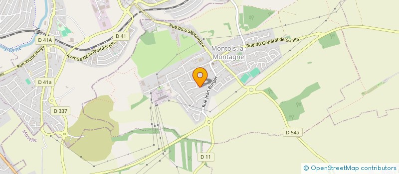localisation de l'entreprise HISALI  MONTOIS-LA-MONTAGNE