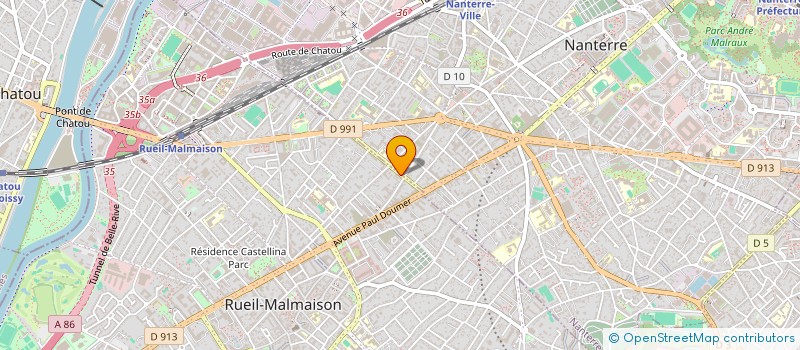 localisation de l'entreprise HISMAN à RUEIL-MALMAISON