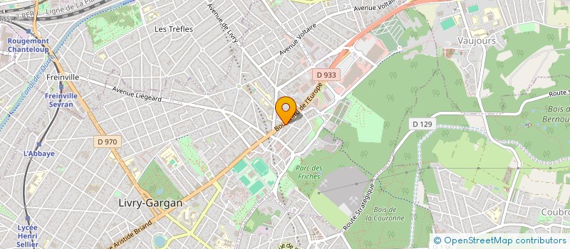 localisation de l'entreprise HISO EXPRESS à LIVRY-GARGAN