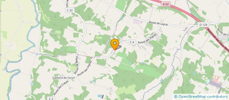 localisation de l'entreprise HISPA SUFRAL à FALS