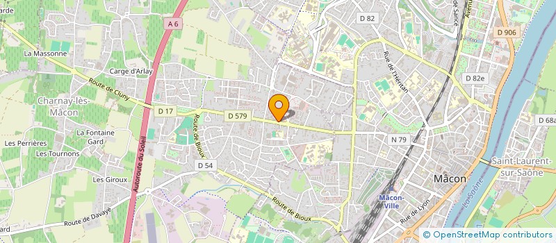 localisation de l'entreprise HISPANALMA à CHARNAY-LES-MACON