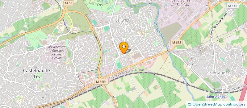 localisation de l'entreprise HISPANIC  LE CRES