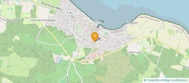 localisation de l'entreprise HISPANO SUIZA GC  LA FLOTTE