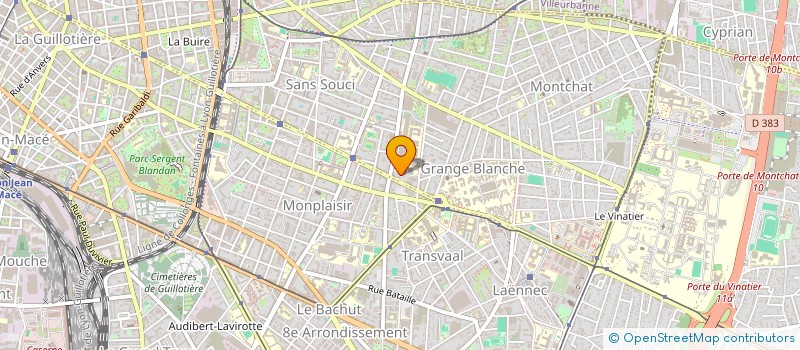 localisation de l'entreprise HISPANOLUSOAMERICA  GRINGOLANDIA Y LATINOAMERICA  LYON