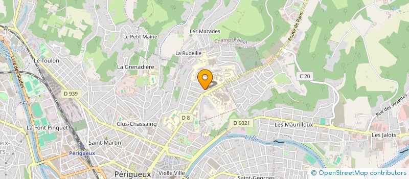 localisation de l'entreprise HISPIWACK BEN TAYEB INDIVISION  PERIGUEUX