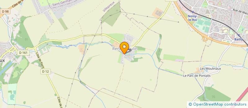 localisation de l'entreprise HISREAU à RENNEMOULIN