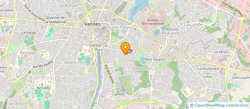 localisation de l'entreprise HISSE & CO à VANNES