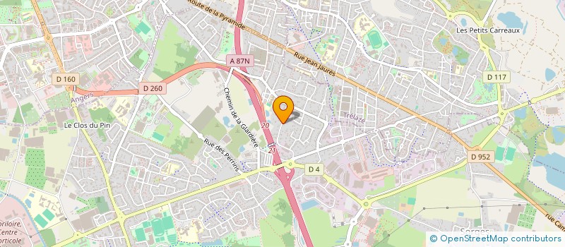 localisation de l'entreprise HISSEO à LES PONTS-DE-CE