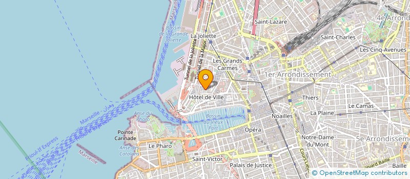 localisation de l'entreprise HISSEO à MARSEILLE