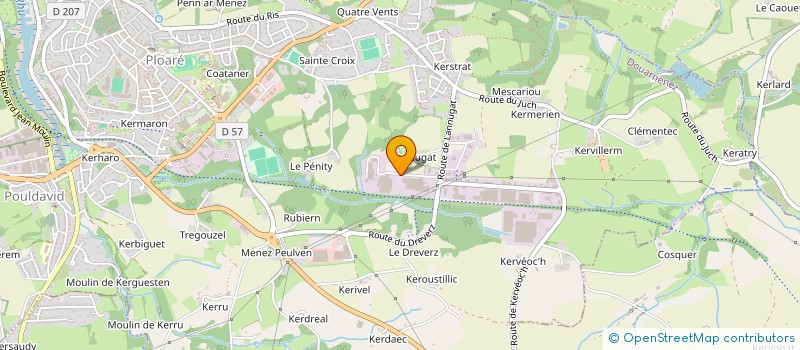 localisation de l'entreprise HISSEO  DOUARNENEZ