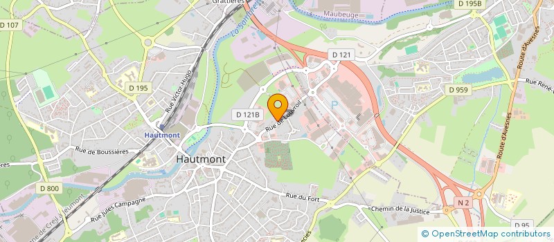 localisation de l'entreprise HISSEZ HAUT  HAUTMONT