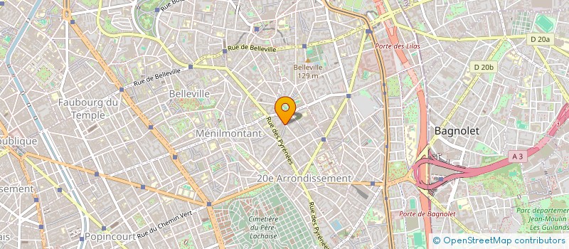 localisation de l'entreprise HISSEZ HAUT  PARIS