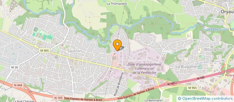 localisation de l'entreprise HISSEZ O MALO à SAUTRON