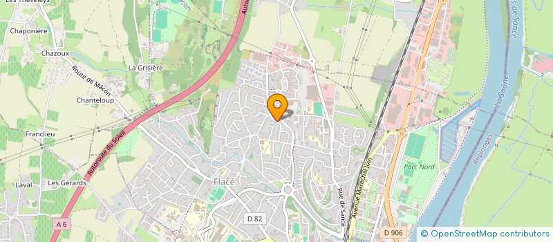 localisation de l'entreprise HISSONS LA GRAND-VOI(X)LE à MACON