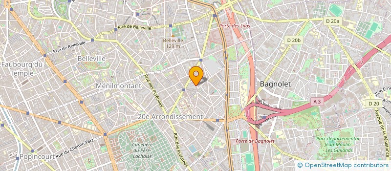 localisation de l'entreprise HIST à PARIS