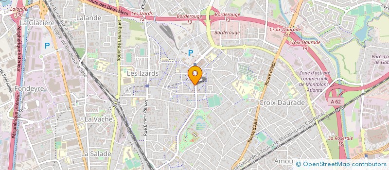 localisation de l'entreprise HISTOIRE, CULTURE ET SOCIETE à TOULOUSE