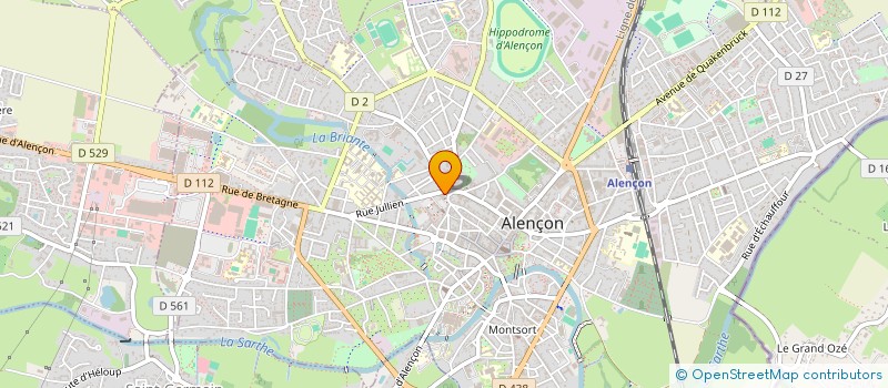 localisation de l'entreprise HISTOIRE D'A  ALENCON