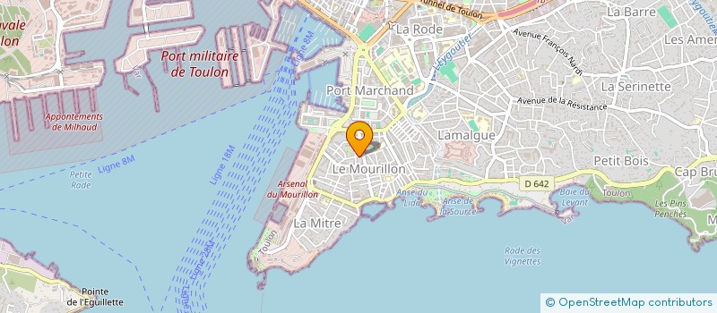 localisation de l'entreprise HISTOIRE D'ANCETRES  TOULON