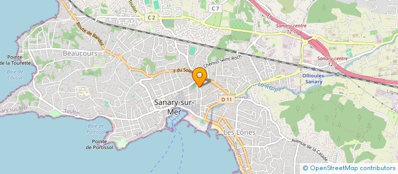 localisation de l'entreprise HISTOIRE D'ARTISTE à SANARY-SUR-MER