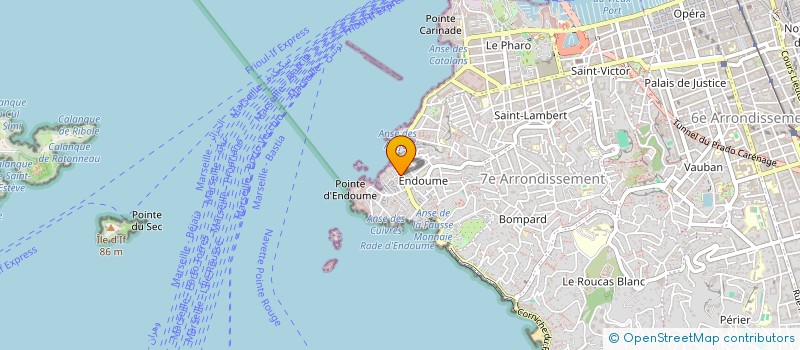 localisation de l'entreprise HISTOIRE D'EAU à MARSEILLE