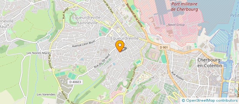 localisation de l'entreprise HISTOIRE D'EAU N 1  CHERBOURG-EN-COTENTIN