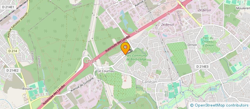 localisation de l'entreprise HISTOIRE D'ECOUTE  CANEJAN