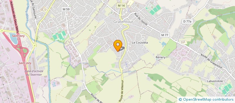 localisation de l'entreprise HISTOIRE D'UN SOURIRE  GRATENTOUR