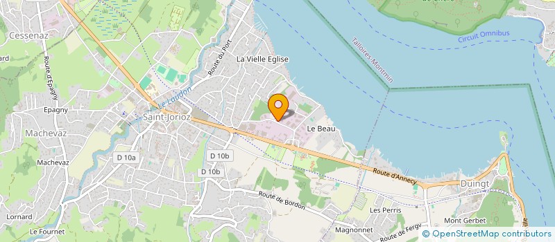 localisation de l'entreprise HISTOIRE DE BOIS à SAINT-JORIOZ