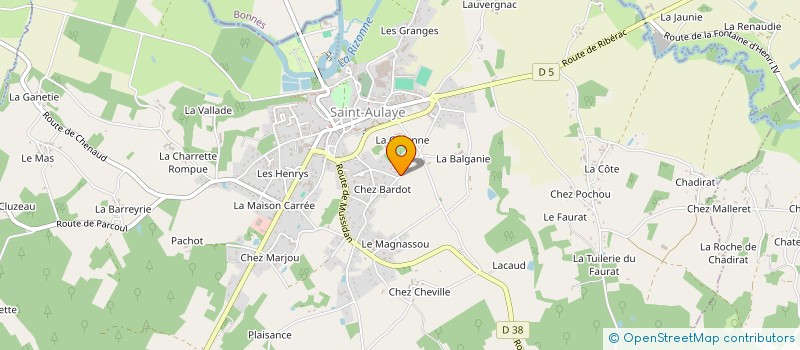 localisation de l'entreprise HISTOIRE DE CEP  SAINT AULAYE-PUYMANGOU