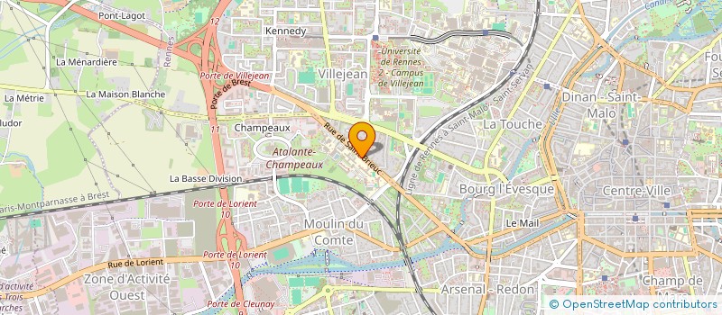 localisation de l'entreprise HISTOIRE DE CHAMEAUX à RENNES