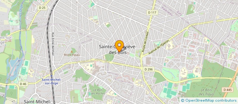 localisation de l'entreprise HISTOIRE DE CHEVEUX à SAINTE-GENEVIEVE-DES-BOIS