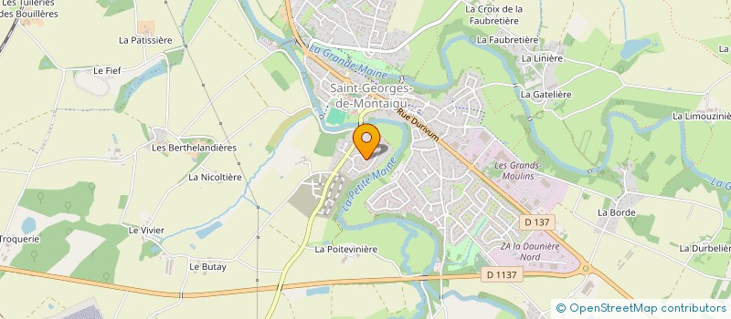 localisation de l'entreprise HISTOIRE DE CORPS à MONTAIGU-VENDEE
