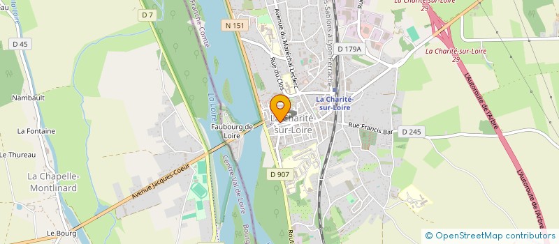 localisation de l'entreprise HISTOIRE DE CUISINES à LA CHARITE-SUR-LOIRE