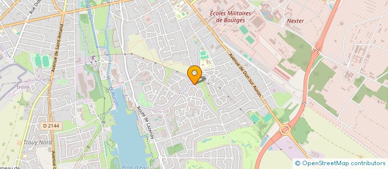 localisation de l'entreprise HISTOIRE DE DANSES  BOURGES