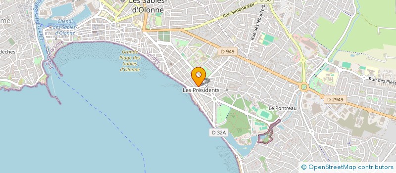 localisation de l'entreprise HISTOIRE DE FILLES à LES SABLES D'OLONNE