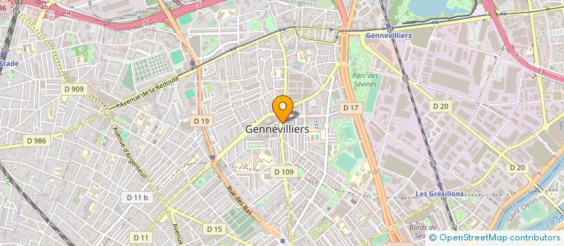 localisation de l'entreprise HISTOIRE DE GOUT à GENNEVILLIERS
