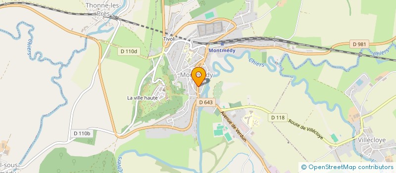 localisation de l'entreprise HISTOIRE DE GOUT EURL à MONTMEDY