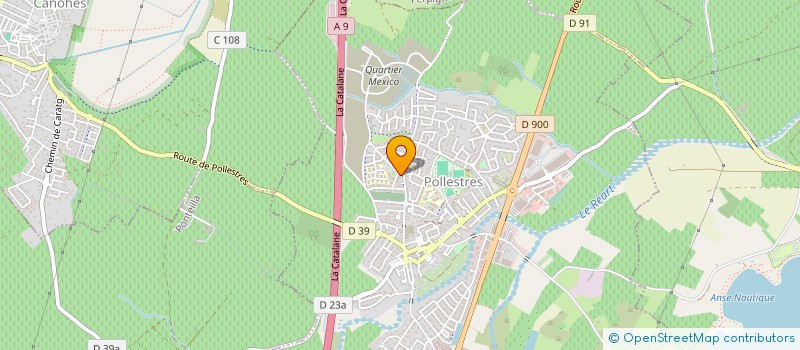 localisation de l'entreprise HISTOIRE DE JOUMEA  POLLESTRES