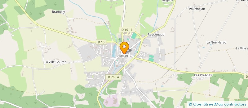 localisation de l'entreprise HISTOIRE DE LARD à SERENT