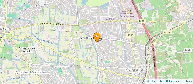 localisation de l'entreprise HISTOIRE DE MORIERES  MORIERES-LES-AVIGNON