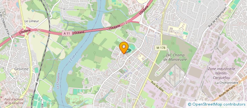 localisation de l'entreprise HISTOIRE DE NANTES à NANTES