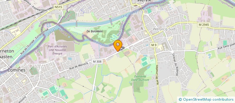 localisation de l'entreprise HISTOIRE DE PARQUET  COMINES