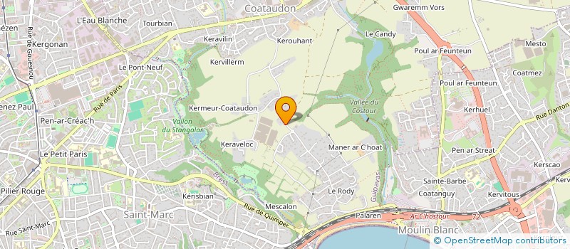 localisation de l'entreprise HISTOIRE DE PIGMENTS  GUIPAVAS