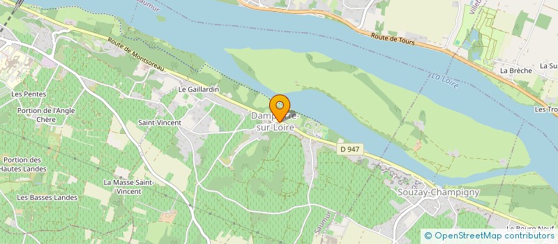localisation de l'entreprise HISTOIRE DE PRINCESSE à SAUMUR