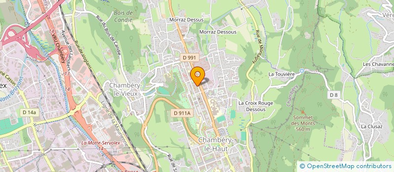 localisation de l'entreprise HISTOIRE DE REVER à CHAMBERY