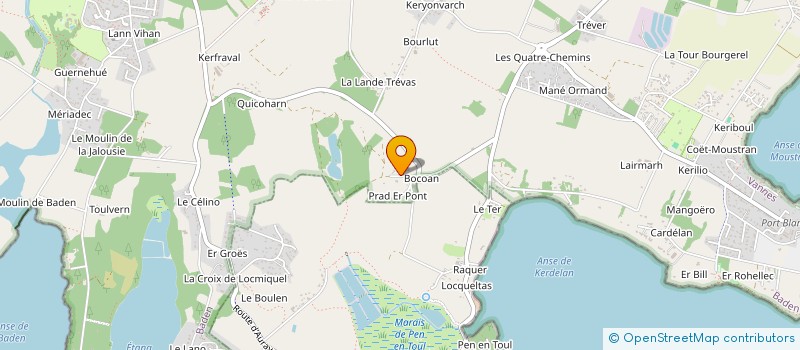 localisation de l'entreprise HISTOIRE DE TERRE  BADEN