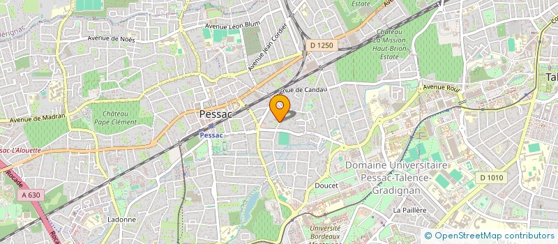 localisation de l'entreprise HISTOIRE DES HOMMES à PESSAC