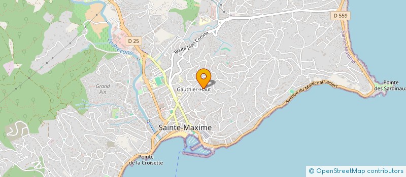 localisation de l'entreprise HISTOIRE DEUX à SAINTE-MAXIME