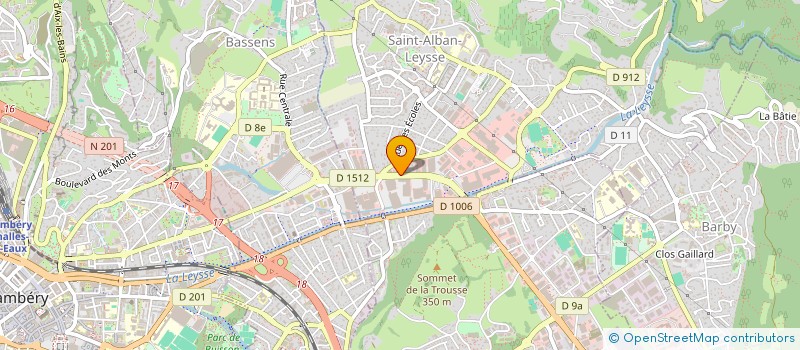 localisation de l'entreprise HISTOIRE DU BAIN à SAINT-ALBAN-LEYSSE