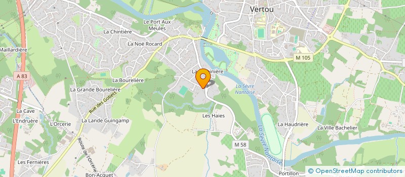 localisation de l'entreprise HISTOIRE ET FORTIFICATIONS à VERTOU